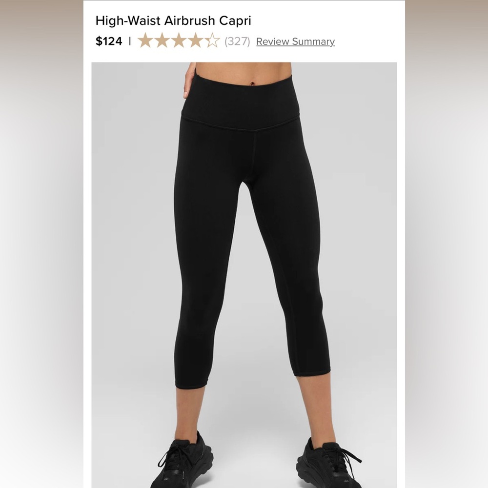 ALO Leggings - Airbrush Capri